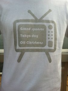 “Grand sponsor Tokyo day OH Christmas”Tシャツ